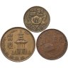 Купить Южная Корея полный годовой набор монет для обращения 1966 (3 штуки)