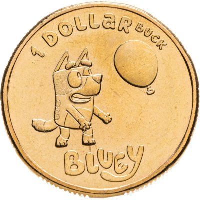 купить Австралия 1 доллар (dollar) 2024 "Блуи Долларбакс - Блуи"