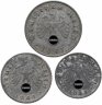 Купить Германия набор 1,5,10 рейхспфеннигов 1941, случайный двор