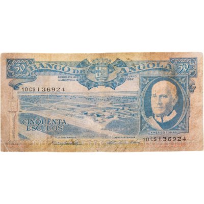 купить Ангола 50 эскудо 1962