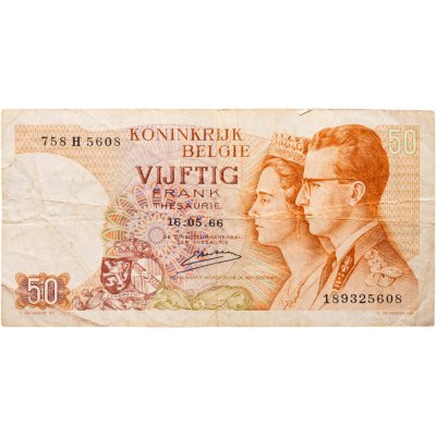 купить Бельгия 50 франков 1966 год