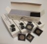 Купить Пачка  20 шт чёрных капсул Квадрокапсул Квадрум QUADRUM  20 шт в упаковке: тип С 18/23/28/33/38 мм
