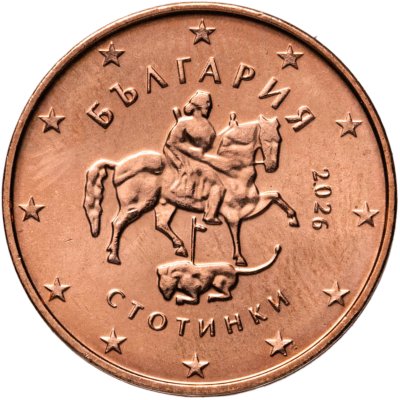купить Болгария 2 евроцента 2026