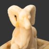 Купить Подставка для мелочи, украшенная скульптурой барана, мрамор, камень, Россия, 1910-1940 гг.