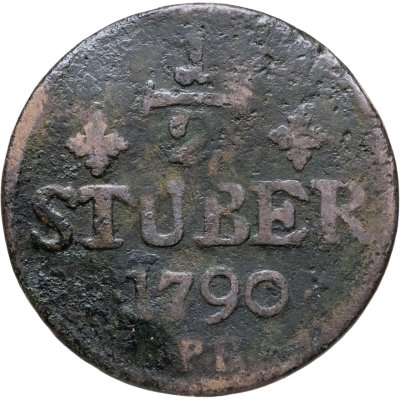 купить Юлих-Берг 1/2 штюбера 1790