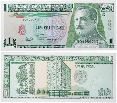 купить Гватемала 1 кетцаль 1991