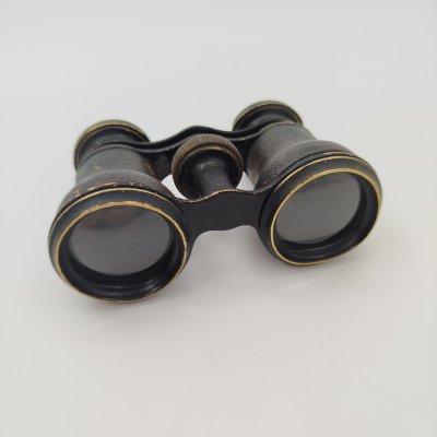 купить Бинокль театральный, металл, кожа, стекло, Франция, 1900-1920 гг.