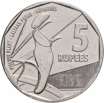 купить Сейшелы 5 рупий 2016