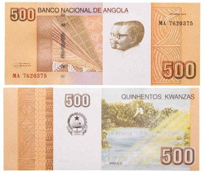 купить Ангола 500 кванза 2012 (2013) [Бумага Pick 155a]