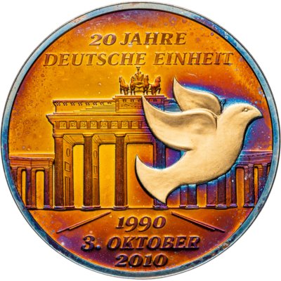купить Германия Медаль 20 лет объеденению Германии