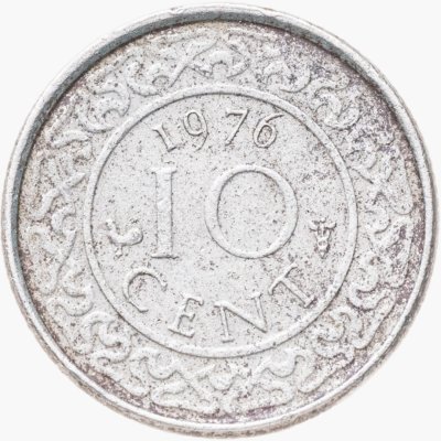 купить Суринам 10 центов (cents) 1976