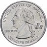 Купить США 1/4 доллара (квотер, 25 центов) 2001 P "Штат Нью Йорк"