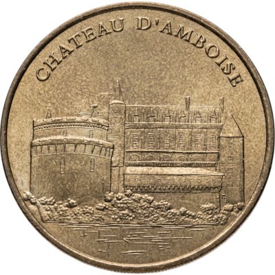 купить Франция туристический жетон "Замок Амбуаз" 2003