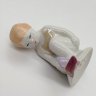 Купить Статуэтка "Мальчик с корабликом", фарфор, роспись, люстр, Сысертский фарфоровый завод, СССР, 1960-1977 гг.