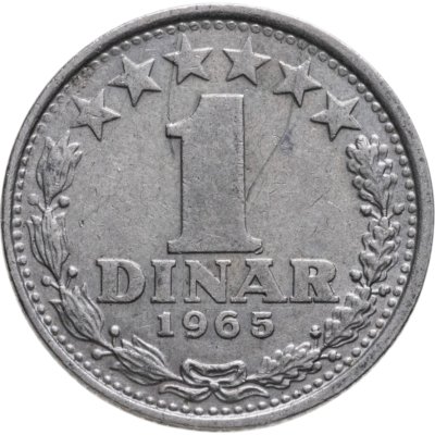 купить Югославия 1 динар 1965
