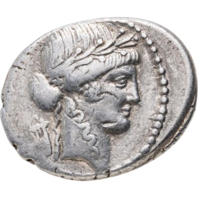 купить Римская республика, П.Клодий Туррин, 42 год до Р.Х., Денарий.