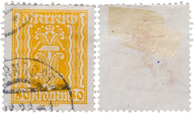 купить Австрия 80 крон Почтовая марка 1922