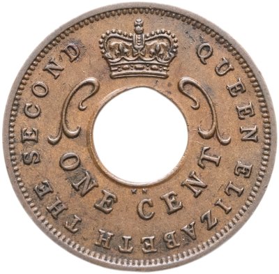 купить Британская Восточная Африка 1 цент (cent) 1959 KN знак монетного двора: "KN" - Кингз Нортон Металл, Бирмингем