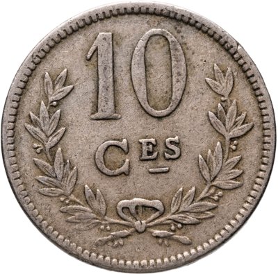 купить Люксембург 10 сантимов (centimes) 1924