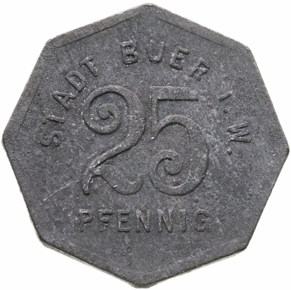 купить Германия (Буэр) нотгельд  25 пфеннигов 1919