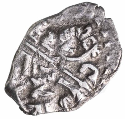 Купить Петр I Алексеевич Романов. Копейка единоличное правление 1703 г. (АѰГ) чекан Кадашевский денежный двор Москва