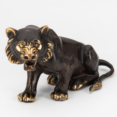 купить Скульптура "Рычащий тигр", металл, формовка, Западная Европа, 1980-2000 гг.