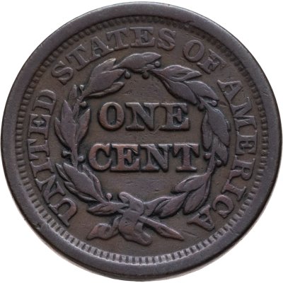купить США 1 цент 1852 Liberty Head Cent