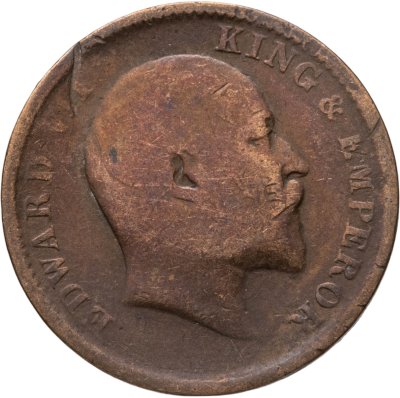 купить Британская Индия 1/4 анны (anna) 1910