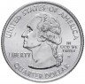Купить США 1/4 доллара (квотер, 25 центов) 2005 D "Штат Орегон"
