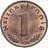 Купить Германия (Третий рейх) 1 рейхспфенниг (reichspfennig) 1938 D, в слабе Монетник.ру MS65