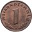 Купить Германия (Третий рейх) 1 рейхспфенниг (reichspfennig) 1939 D, в слабе Монетник.ру MS65