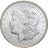 Купить США 1 доллар (dollar) 1921 Morgan Dollar (доллар Моргана) без обозначения монетного двора в слабе Монетник.ру MS62